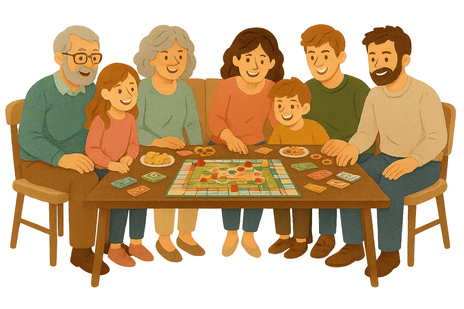 Family & friends (3-6 players)